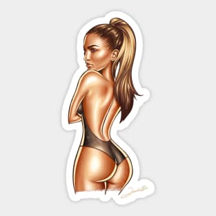 JLo Sticker